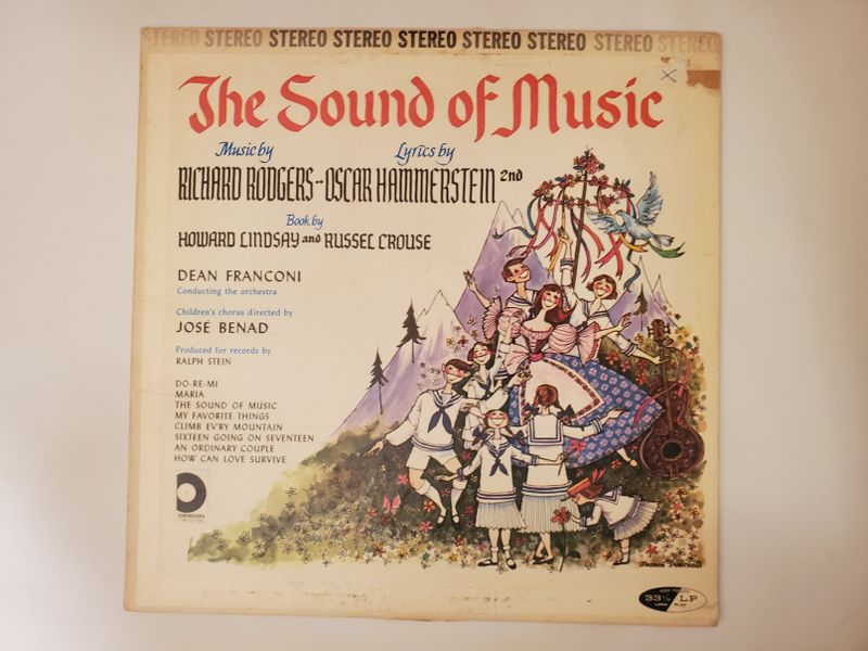 Richard Rodgers, Oscar Hammerstein II, Dean Franconi (Conductor), Jose Benad (Children's Chorus Director) The Sound of Music vinyl record